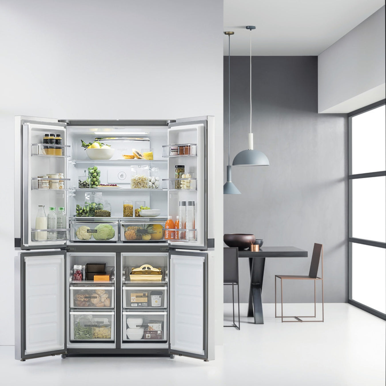 Réfrigérateur Américain Whirlpool - WQ9 B1L