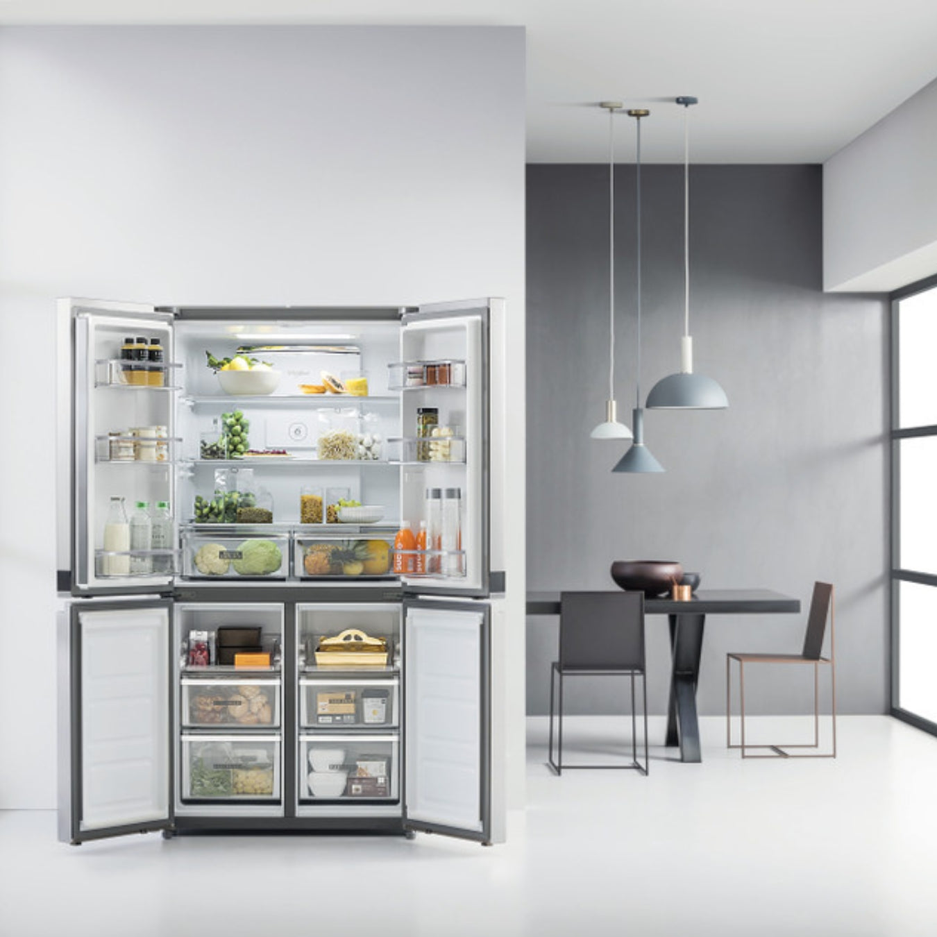 Réfrigérateur Américain Whirlpool - WQ9 B1L