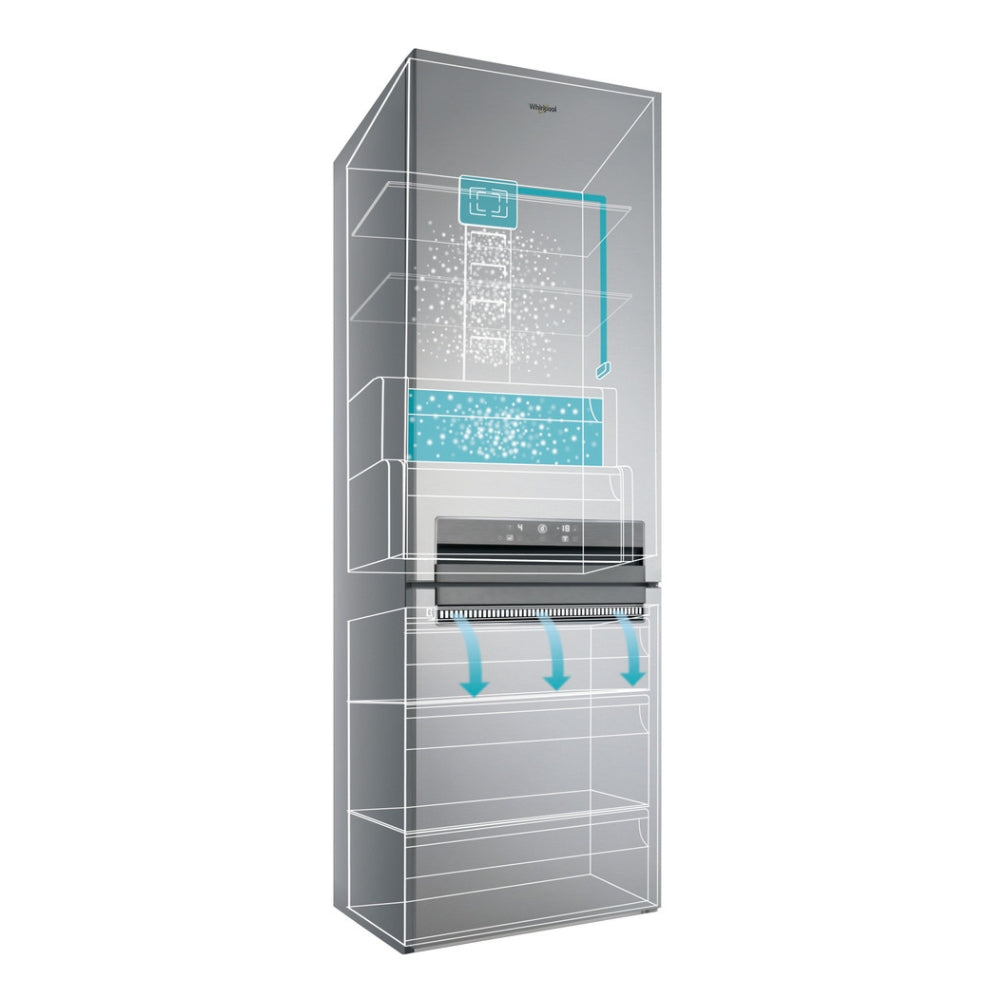 Réfrigérateur Combiné Whirlpool BTNF 5011 OX AQUA | No Frost