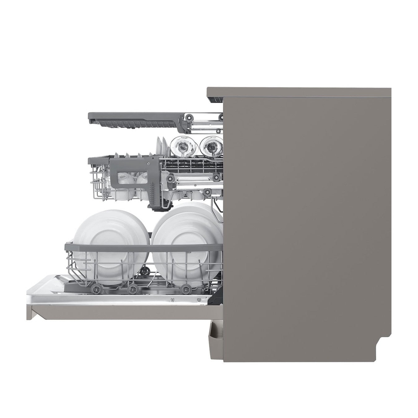 LG DFB425FP - Lave-vaisselle QuadWash™ Steam, EasyRack™, SmartThinQ™