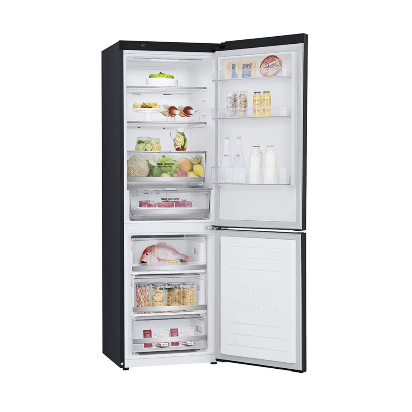 Réfrigérateur combiné LG GR-B479NQDM 341L I Smart Inverter