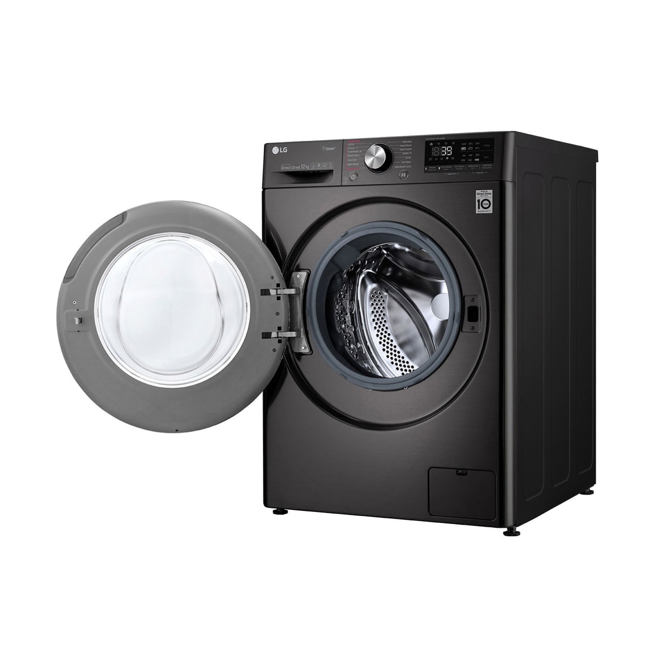 LG F4V9BCP2EE - Lave-linge séchant 12/8 kg AI DD™, TurboWash 360™, ThinQ™