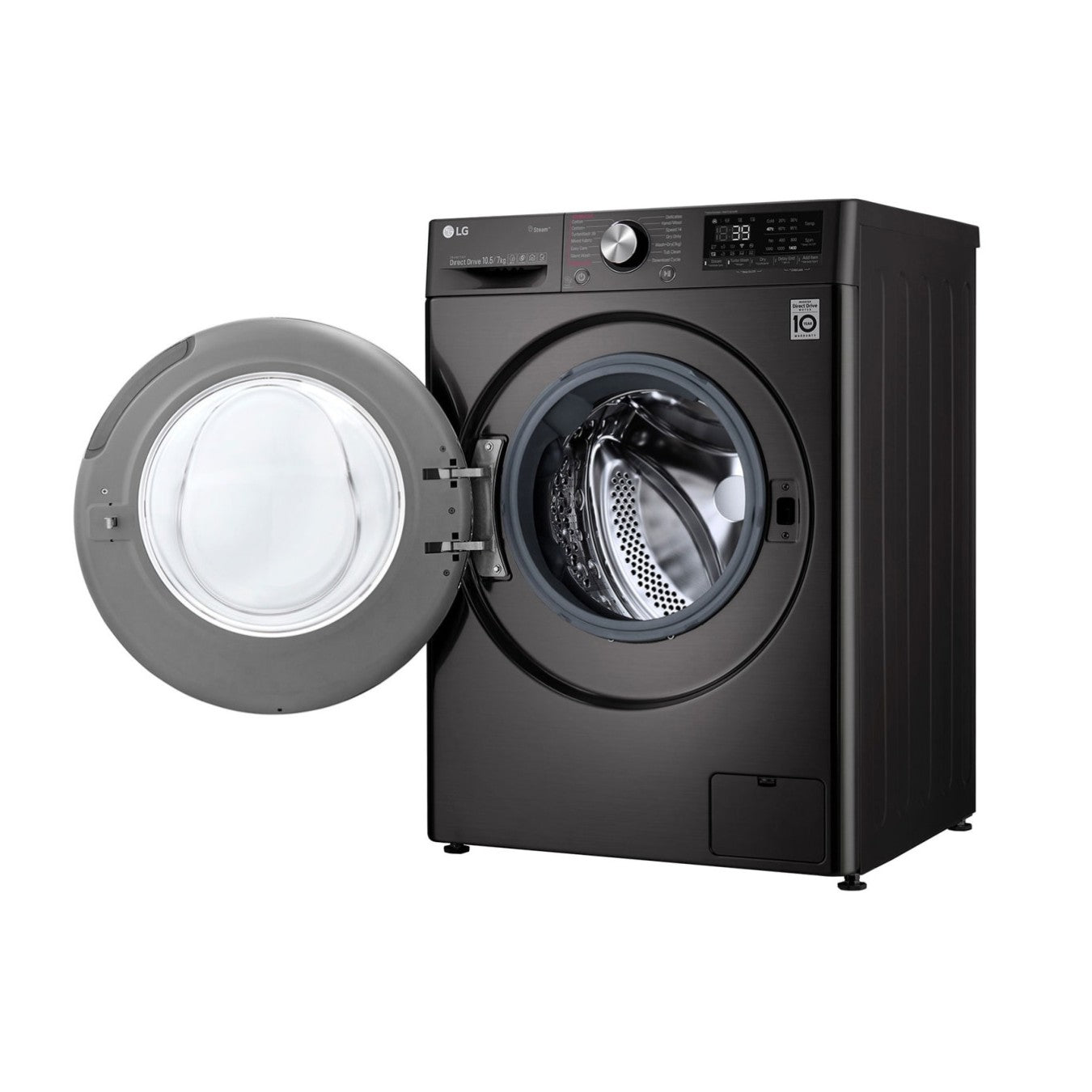 LG F4V9RCP2E - Lave-linge séchant 10,5/7 kg AI DD™, TurboWash™ 360, ThinQ™