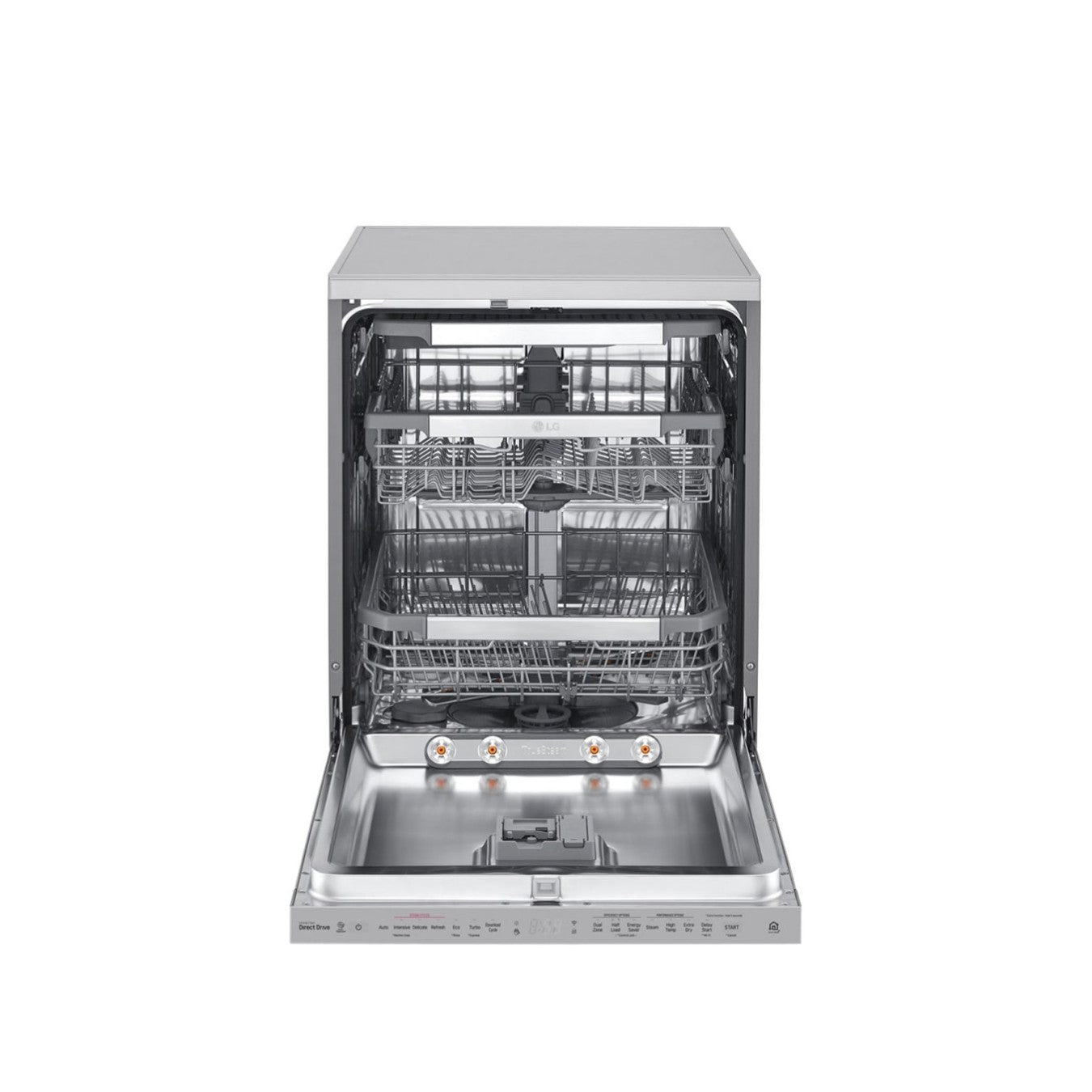 LG DFB325HS - Lave-vaisselle QuadWash™ Steam, EasyRack™, SmartThinQ™