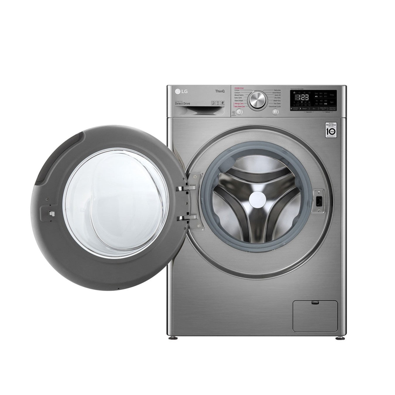 LG F2V5PGP2T - Lave-linge séchant 8/5 kg AI DD™, Steam™, Direct Drive™