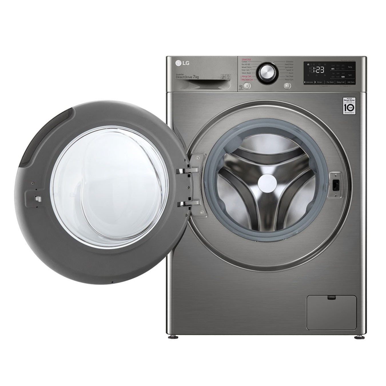 LG Lave-Linge F2V3HYPKP | 7 Kg | AI DD | Steam | Direct Drive™ | A
