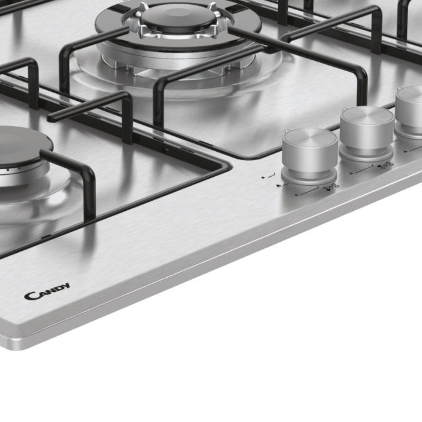 Candy Table de Cuisson CHW93WPX MAR - Gaz Inox 5 Foyers