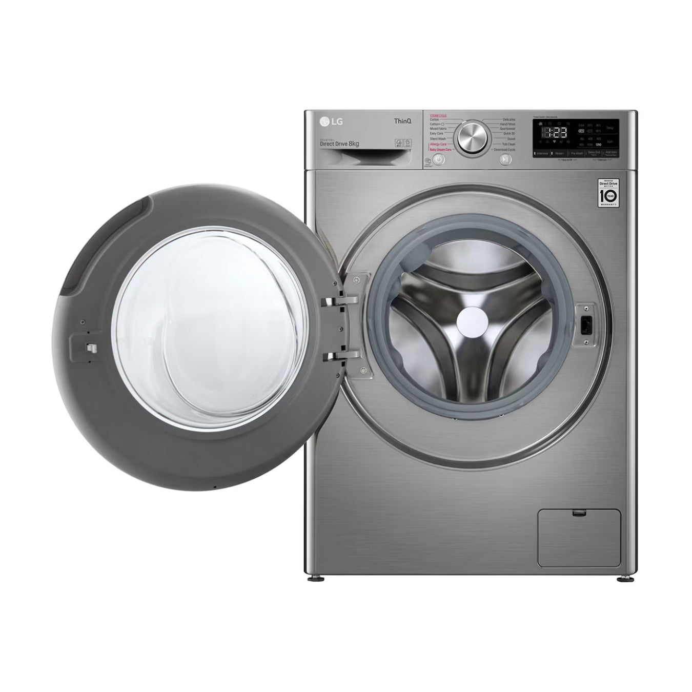 LG F2V5PYP2T - Machine à laver frontale 8 kg AI DD™ ThinQ™