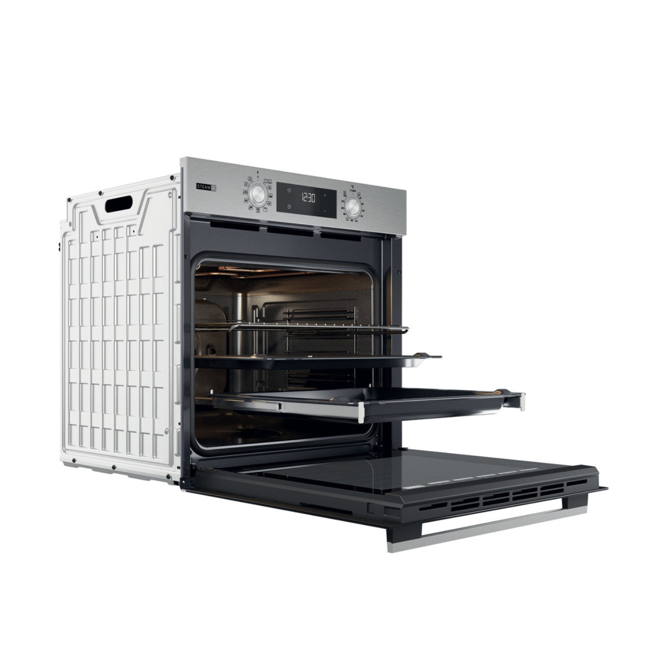 Whirlpool Four Multifonction Encastrable OMSK58HU1SX - 71L, Inox
