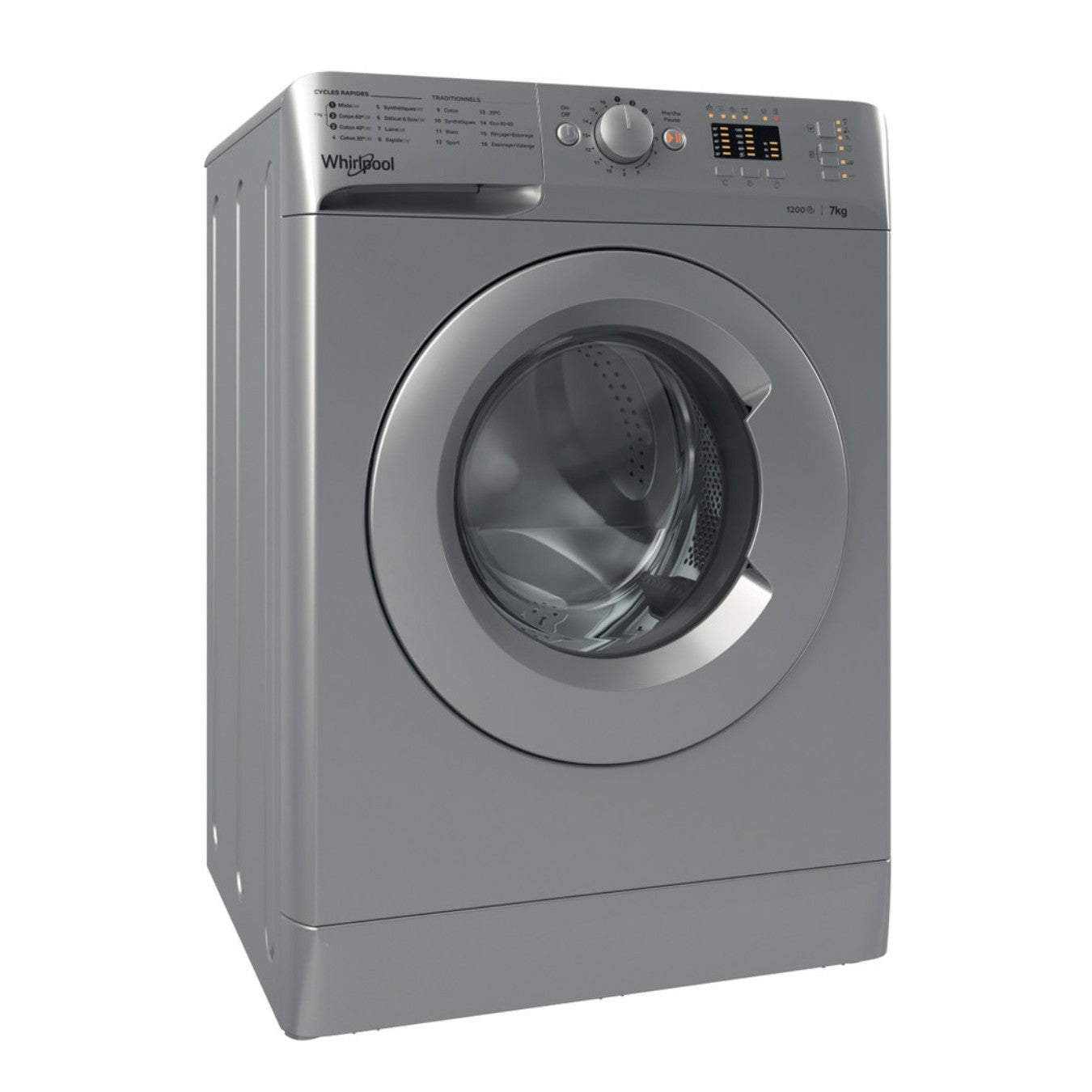 Whirlpool WMTA 7122 S NA - Lave-linge économe 7kg
