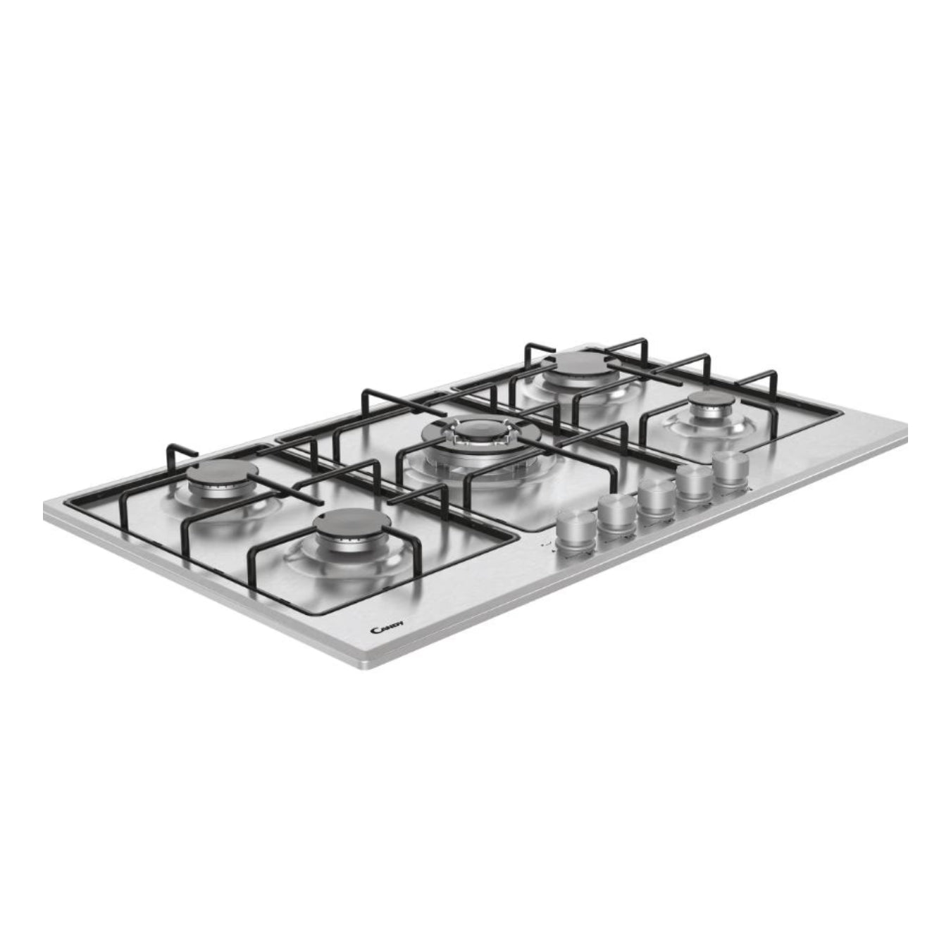 Candy Table de Cuisson CHW93WPX MAR - Gaz Inox 5 Foyers