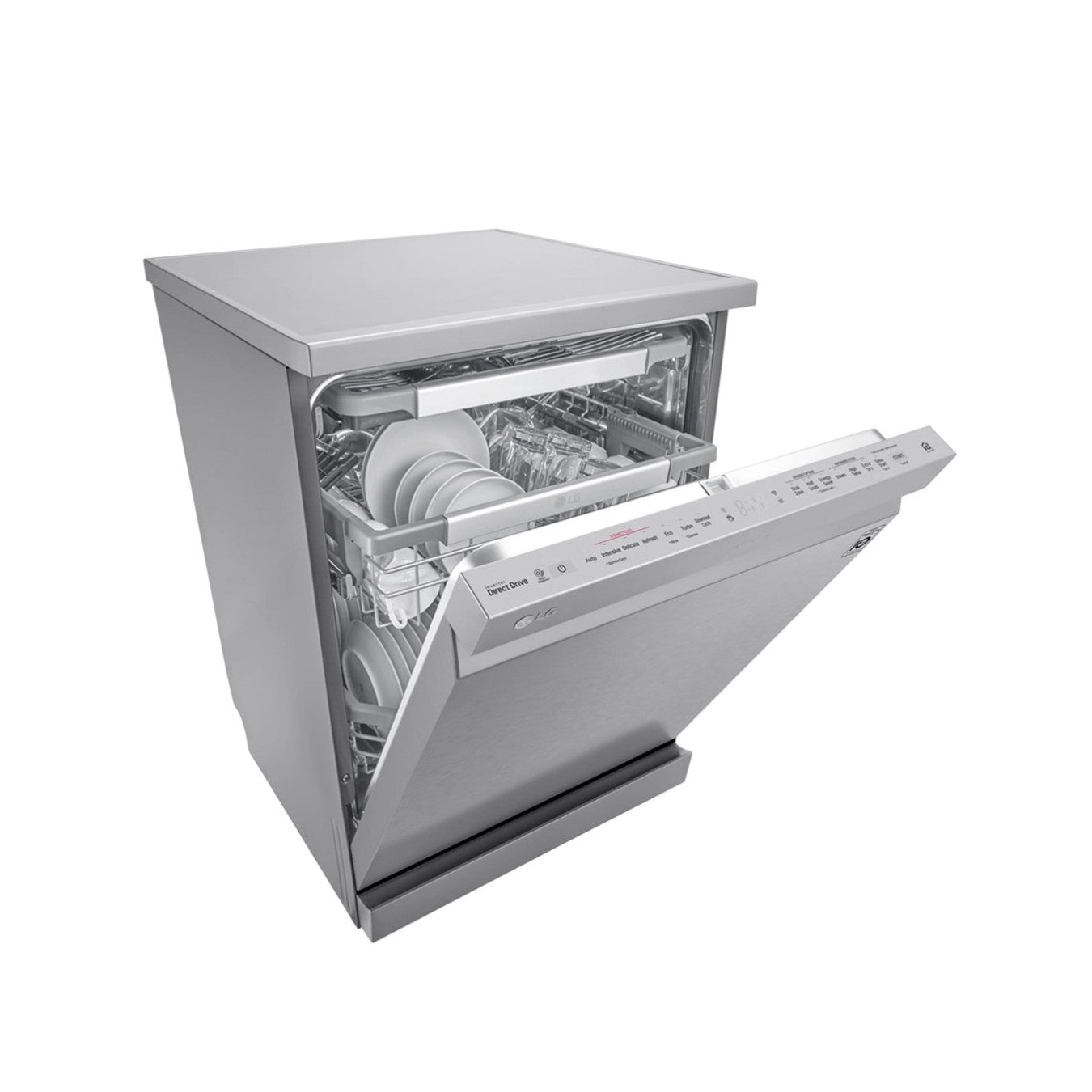 LG DFB325HS - Lave-vaisselle QuadWash™ Steam, EasyRack™, SmartThinQ™