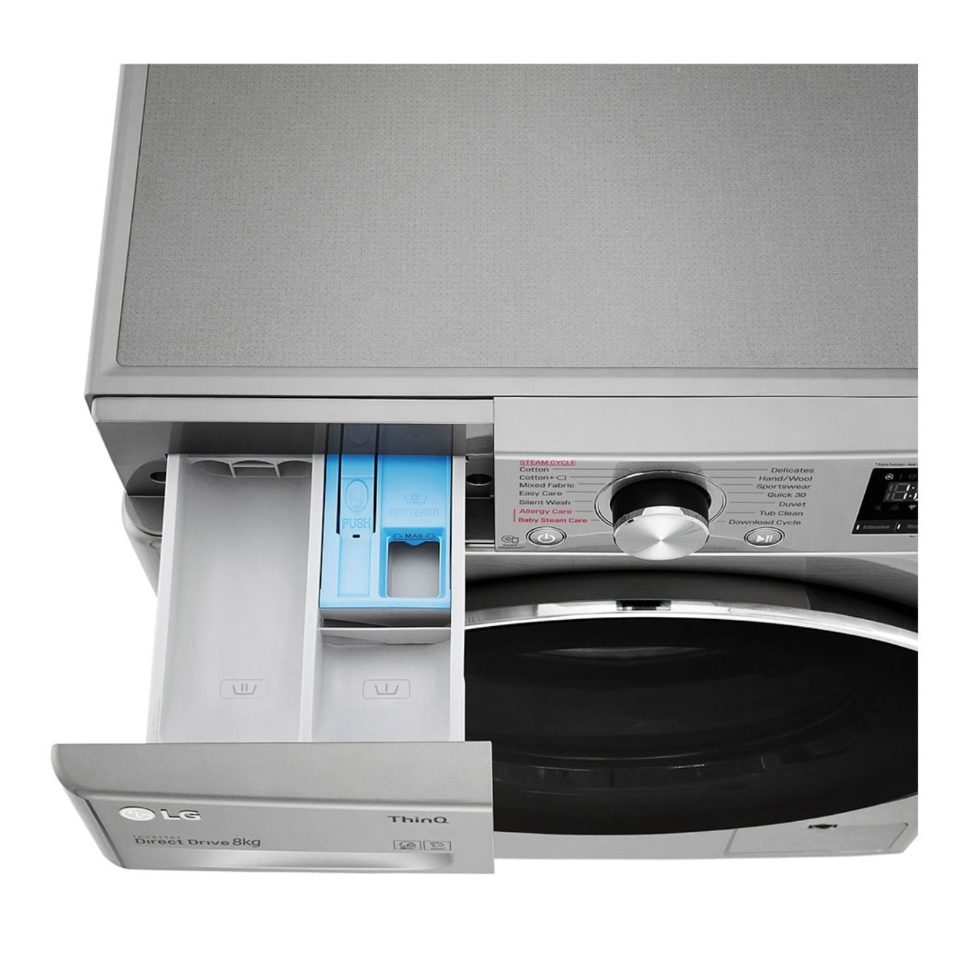 LG F2V5PYP2T - Machine à laver frontale 8 kg AI DD™ ThinQ™