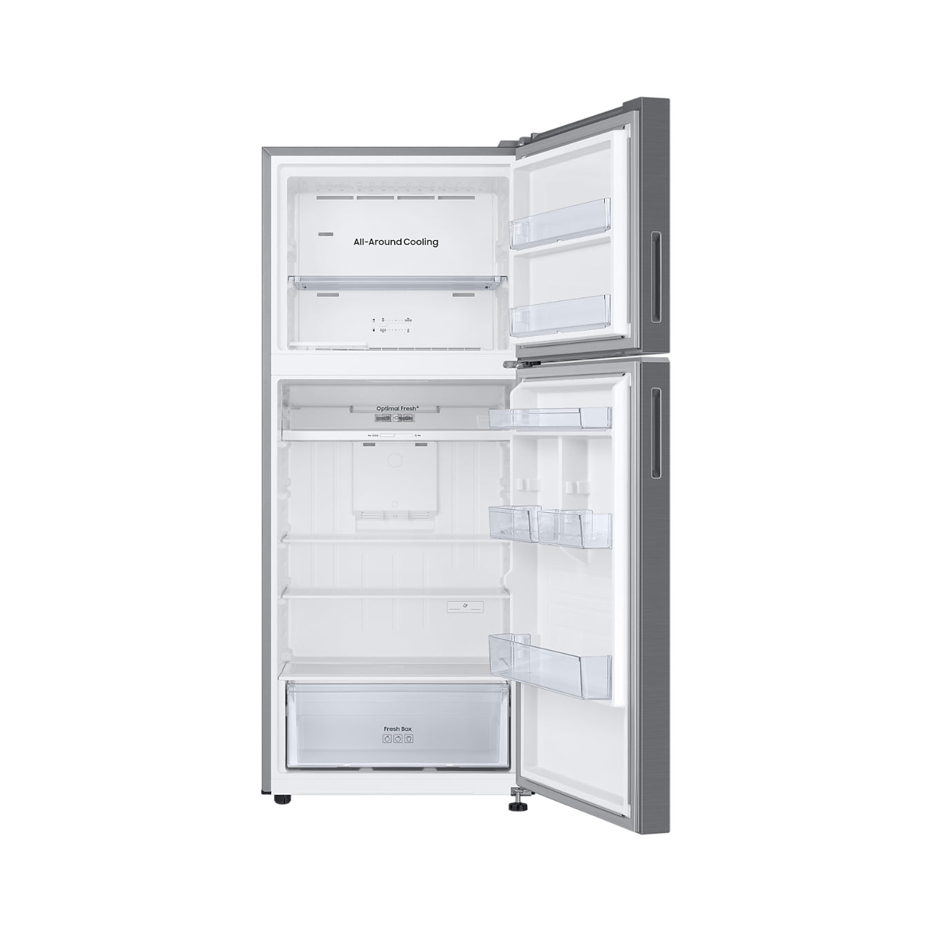 Réfrigérateur Samsung 2 portes - 388L Net, Inox, Compresseur Inverter