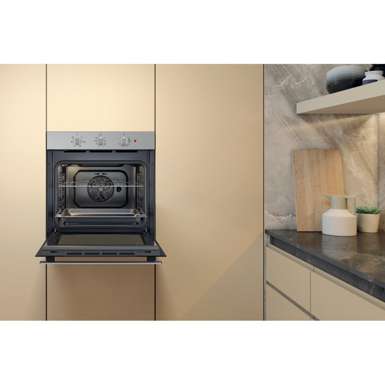 Whirlpool Four Multifonction Encastrable OMR35HR0X - 71L, Inox