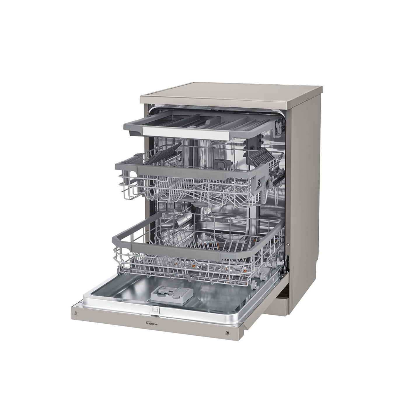 LG DFB425FP - Lave-vaisselle QuadWash™ Steam, EasyRack™, SmartThinQ™