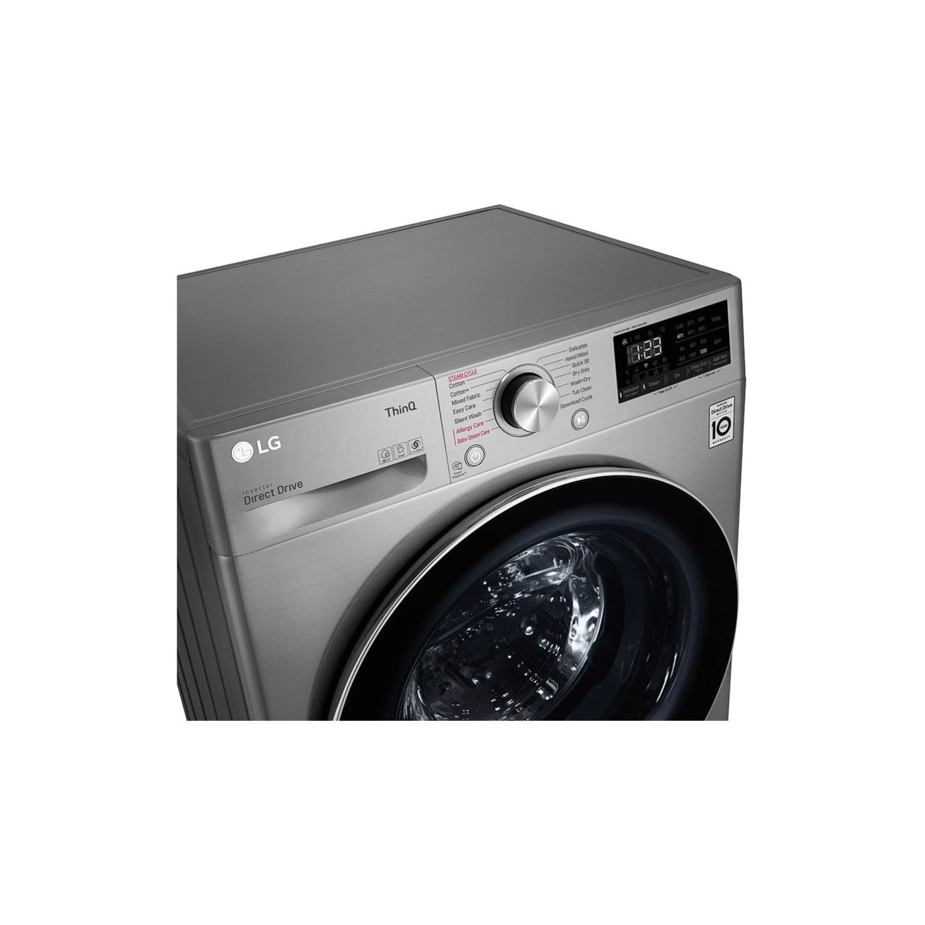 LG F2V5PGP2T - Lave-linge séchant 8/5 kg AI DD™, Steam™, Direct Drive™