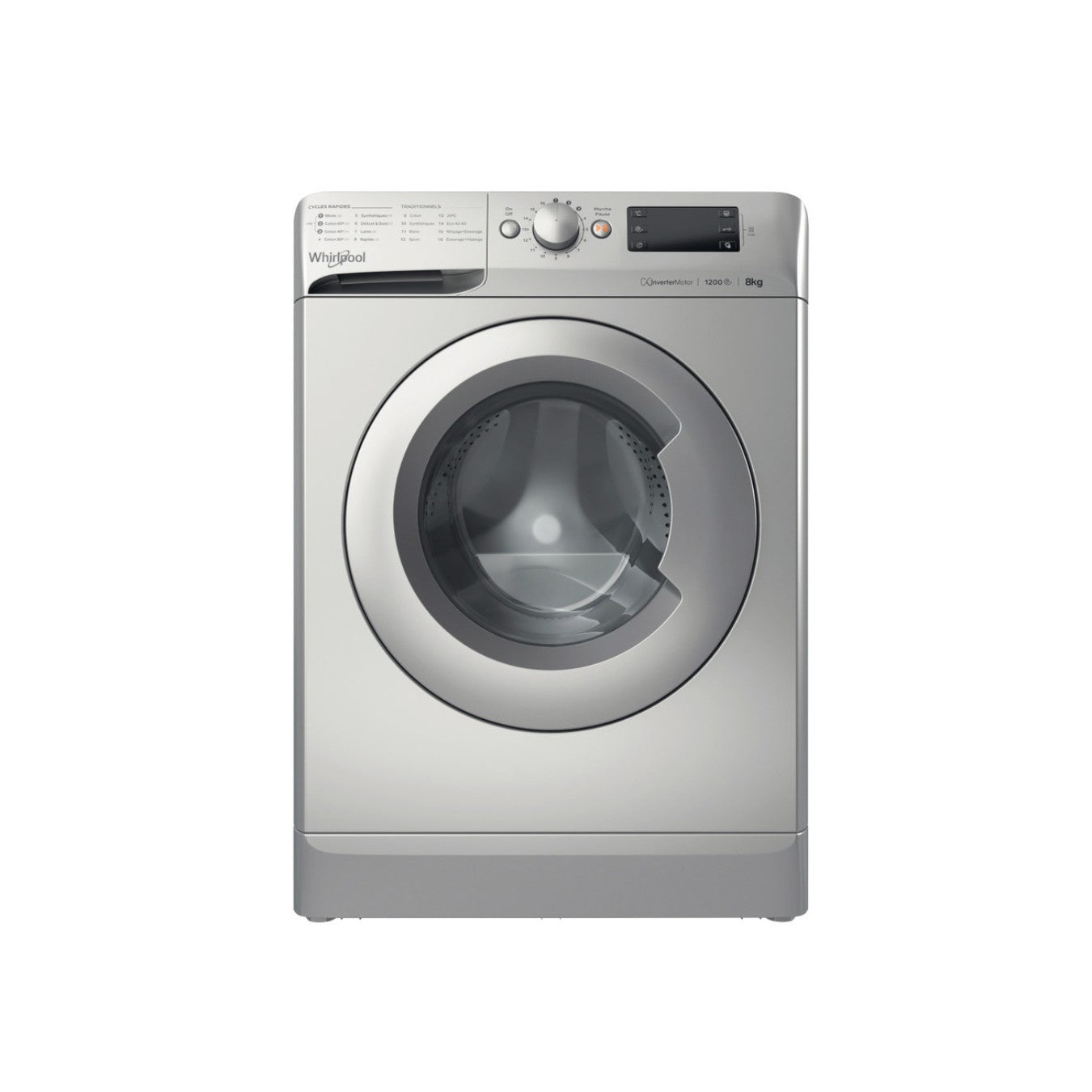 Whirlpool WMTE 8123 S NA - Lave-linge familial 8kg