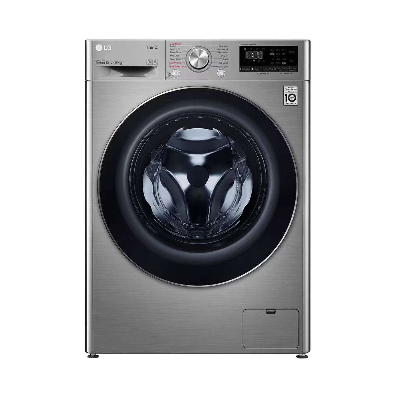 LG F2V5PYP2T - Machine à laver frontale 8 kg AI DD™ ThinQ™
