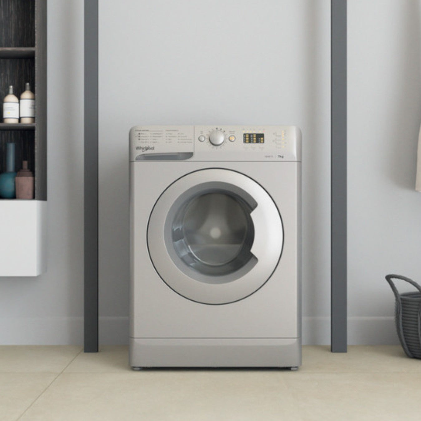 Whirlpool WMTA 7122 S NA - Lave-linge économe 7kg