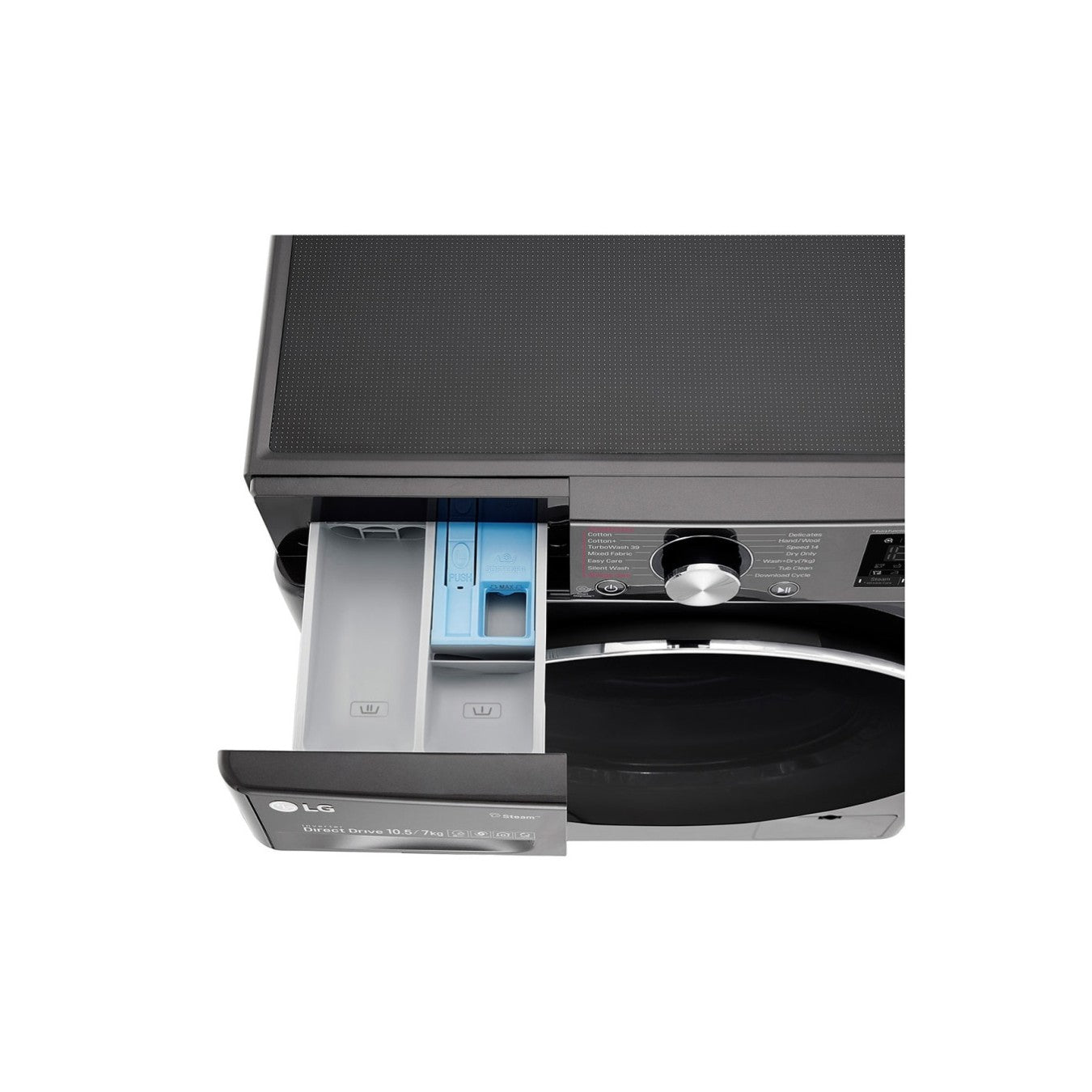 LG F4V9RCP2E - Lave-linge séchant 10,5/7 kg AI DD™, TurboWash™ 360, ThinQ™