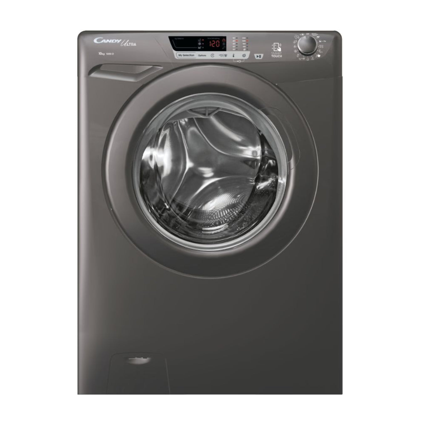Lave-linge hublot Candy HCU12102DRRE/1-S - 10 kg, Anthracite