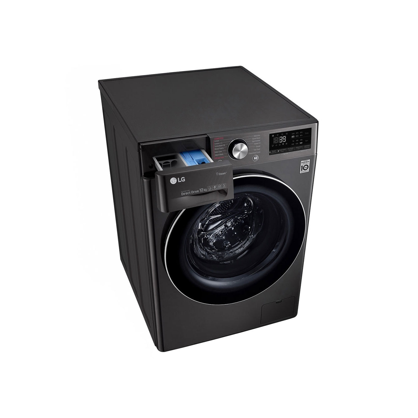 LG F4V9BCP2EE - Lave-linge séchant 12/8 kg AI DD™, TurboWash 360™, ThinQ™