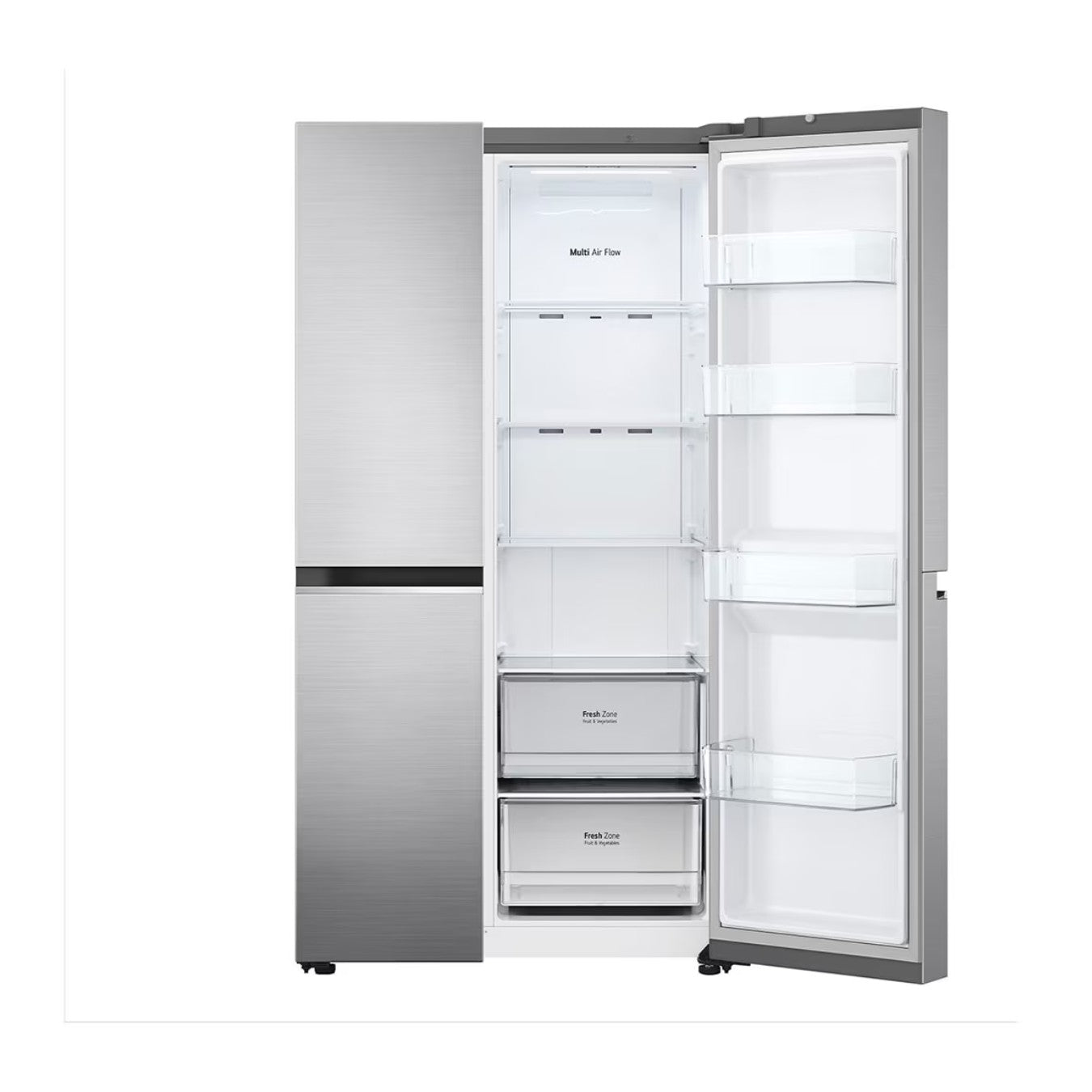 LG GR-B257SLWL Réfrigérateur 655L I Multi-Portes I Smart Inverter