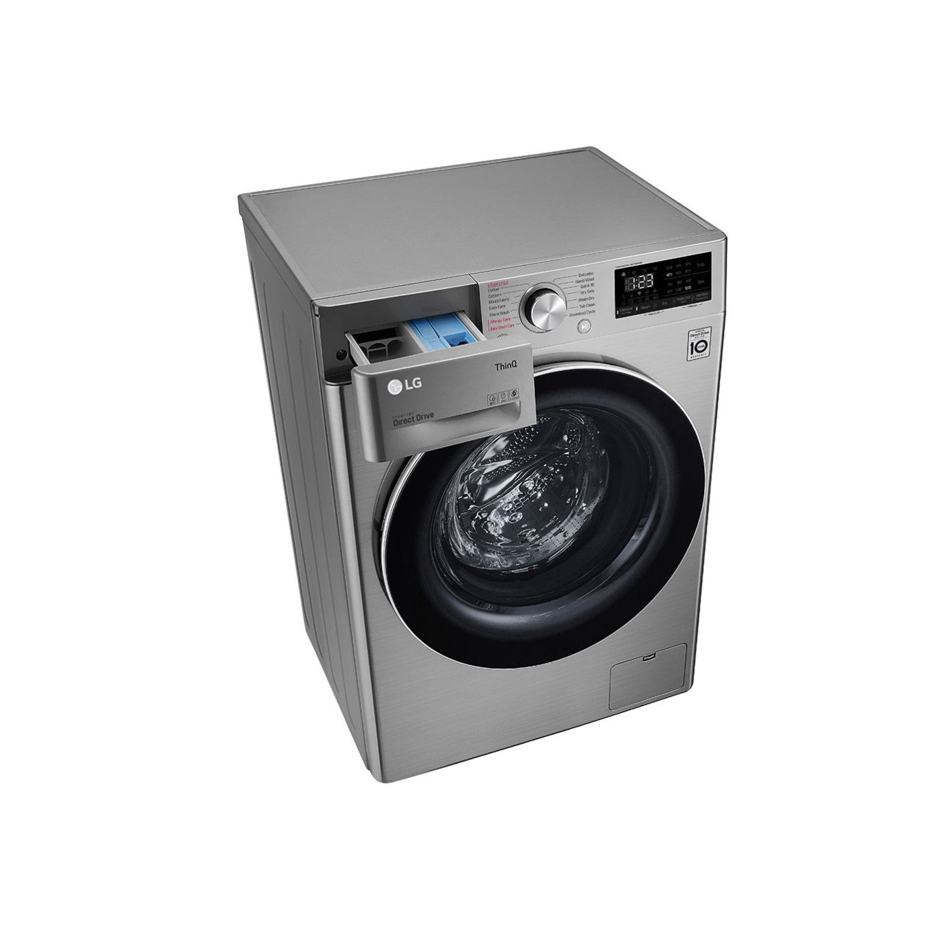 LG F2V5PGP2T - Lave-linge séchant 8/5 kg AI DD™, Steam™, Direct Drive™