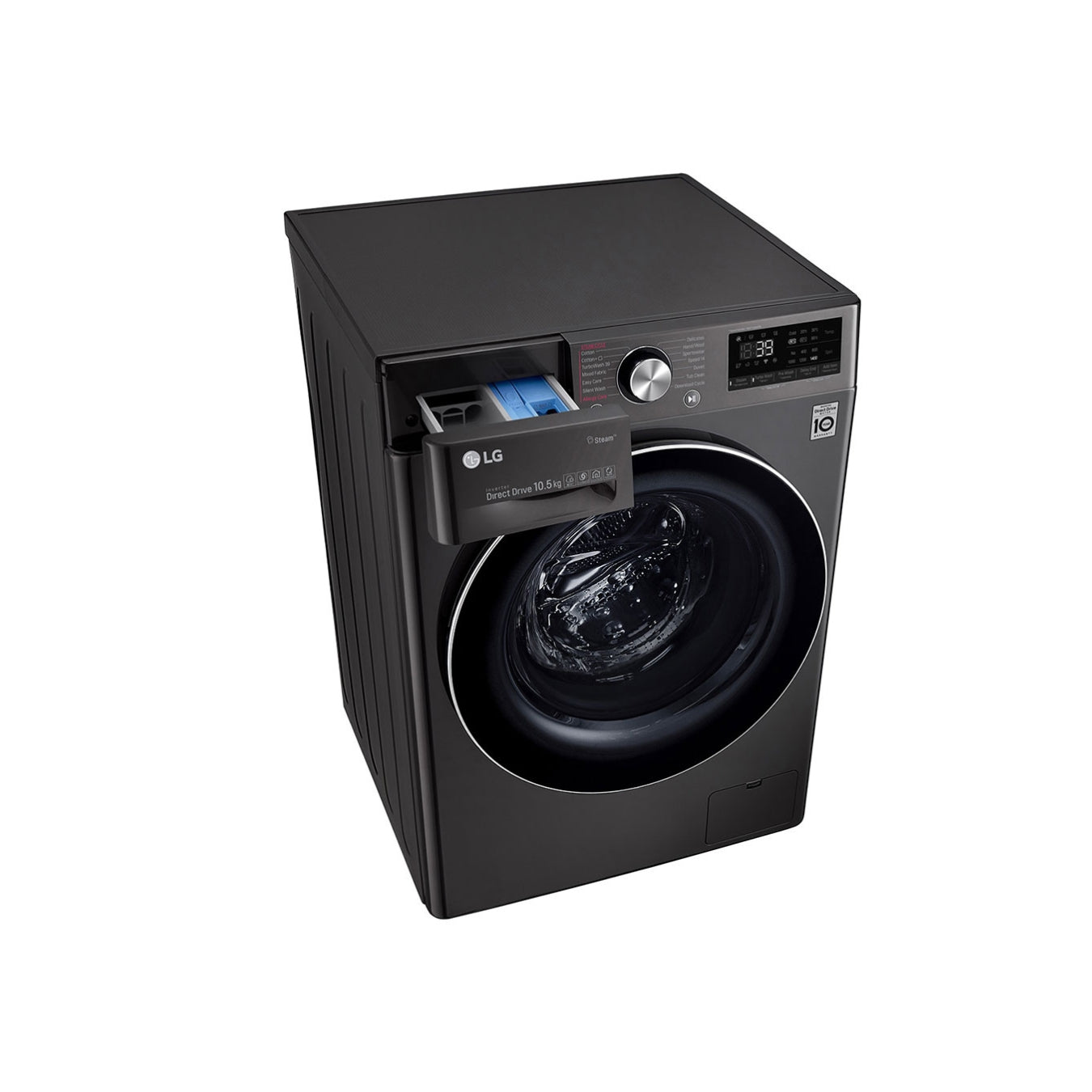 LG F4V9RWP2E - Machine à laver frontale 10,5 kg AI DD™ ThinQ™