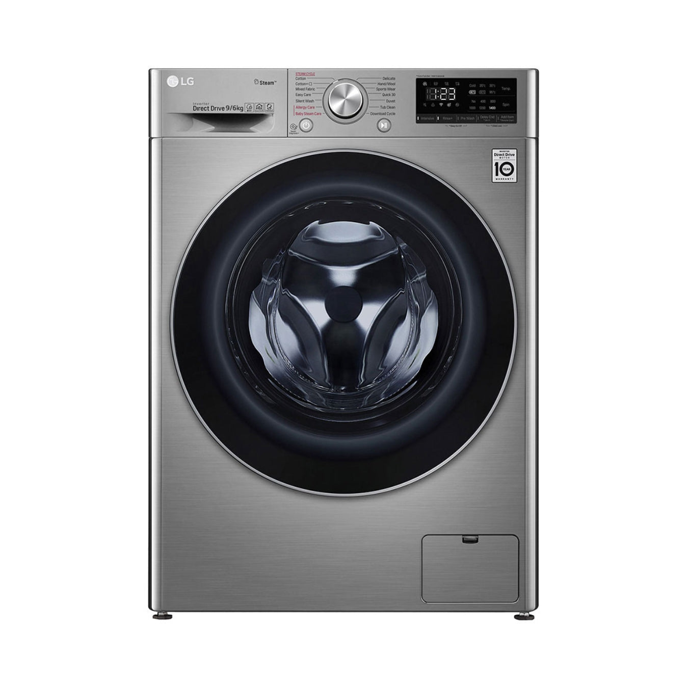 Lave-linge séchant LG F4V5VGP2T - 9/6 kg AI DD™, Steam™, ThinQ™