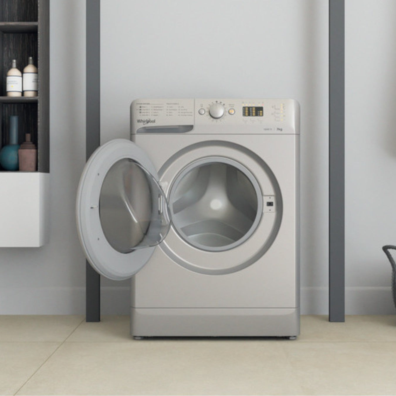Whirlpool WMTA 7122 S NA - Lave-linge économe 7kg