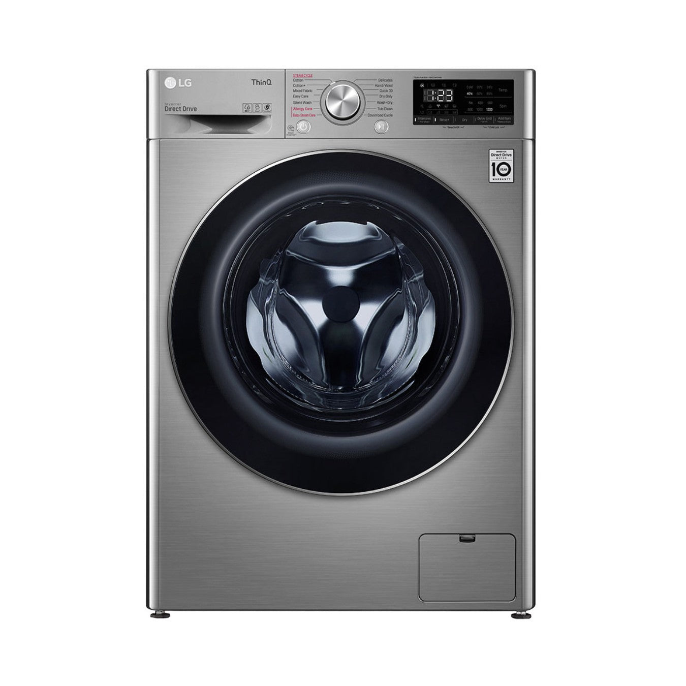 LG F2V5PGP2T - Lave-linge séchant 8/5 kg AI DD™, Steam™, Direct Drive™
