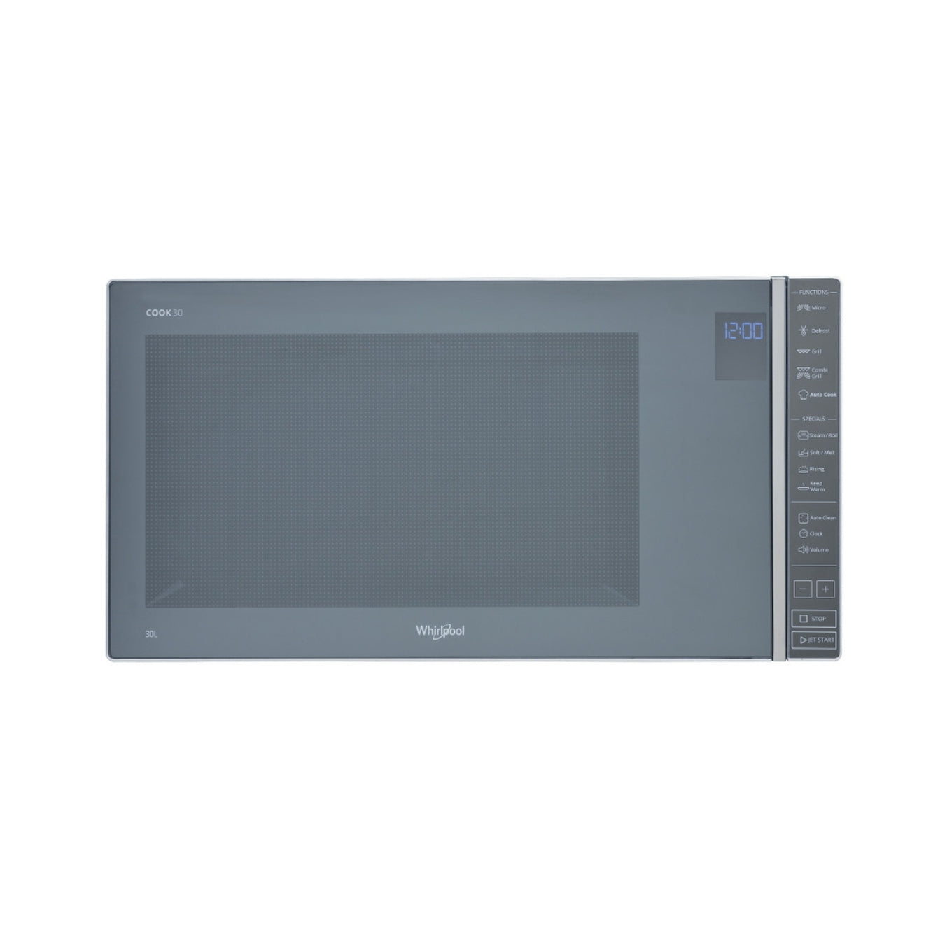 Whirlpool Micro-ondes Posable MWP 304 M - 30L, Gril, Vapeur