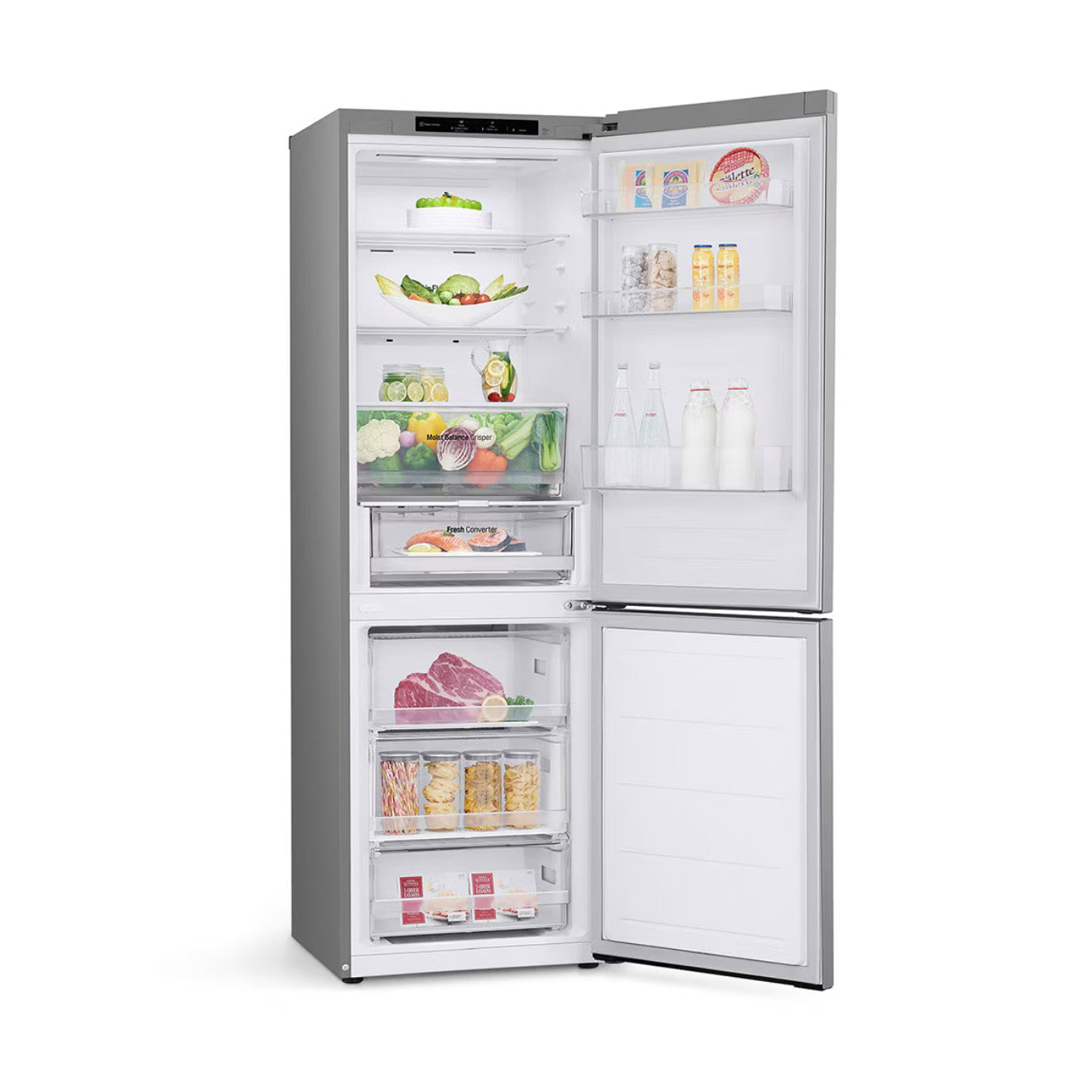 LG GR-B489FS7W Réfrigérateur combiné 341L - Smart Inverter