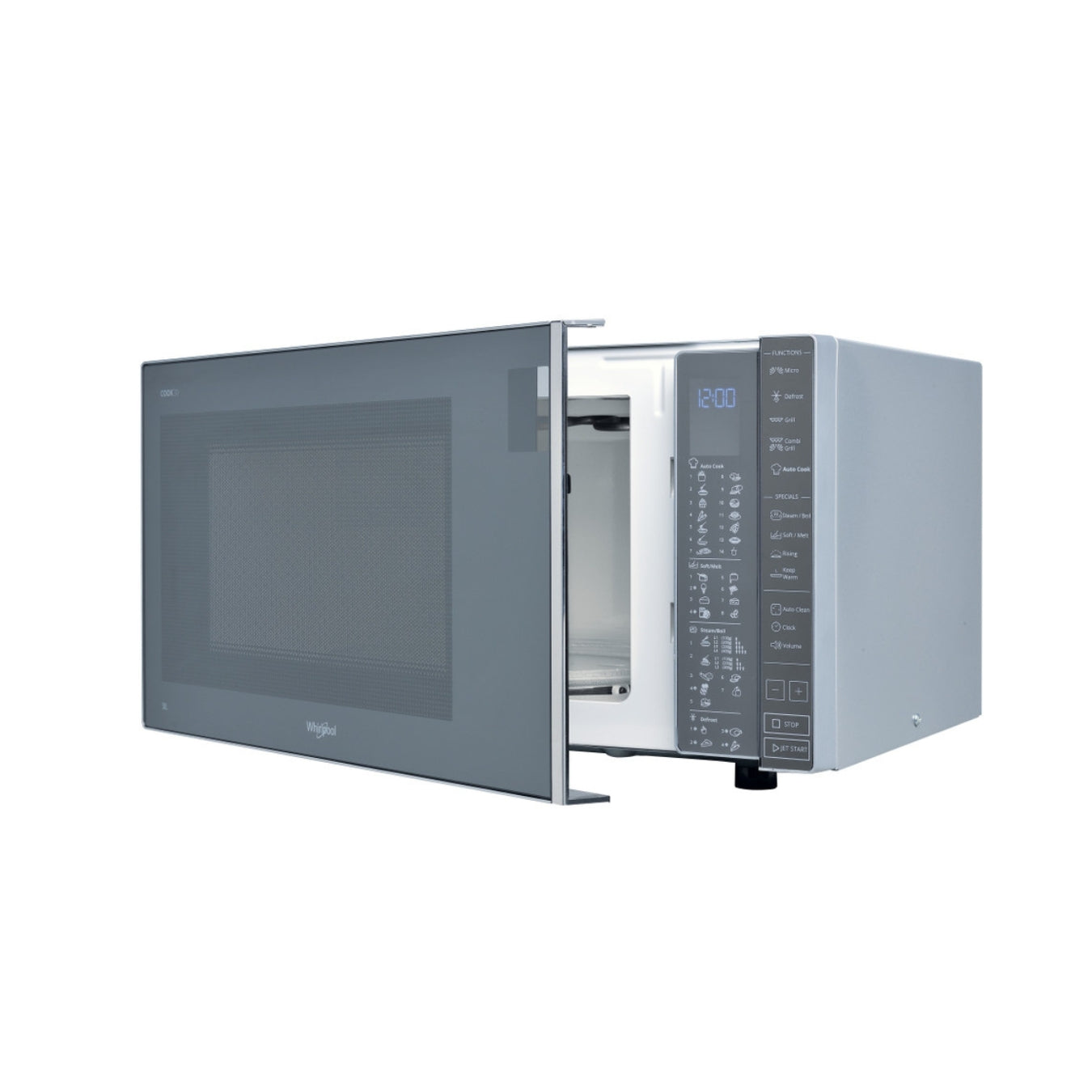 Whirlpool Micro-ondes Posable MWP 304 M - 30L, Gril, Vapeur