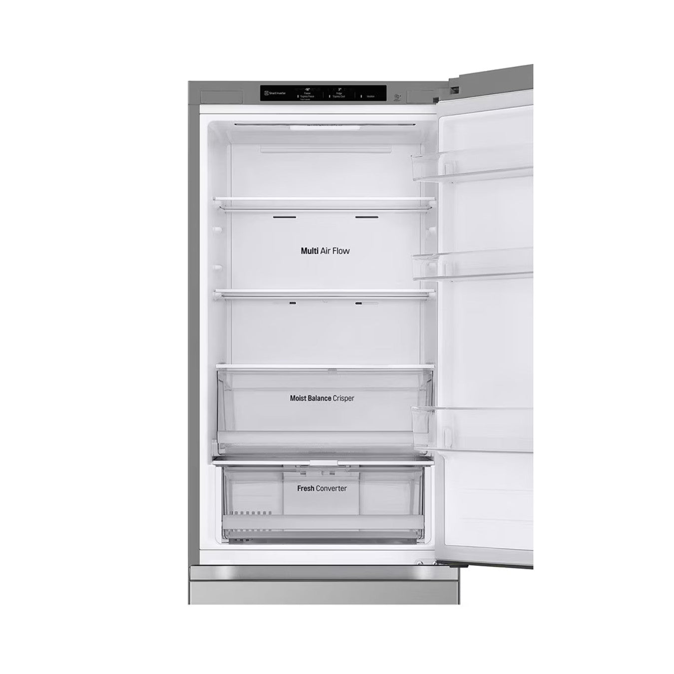 LG GR-B489FS7W Réfrigérateur combiné 341L - Smart Inverter