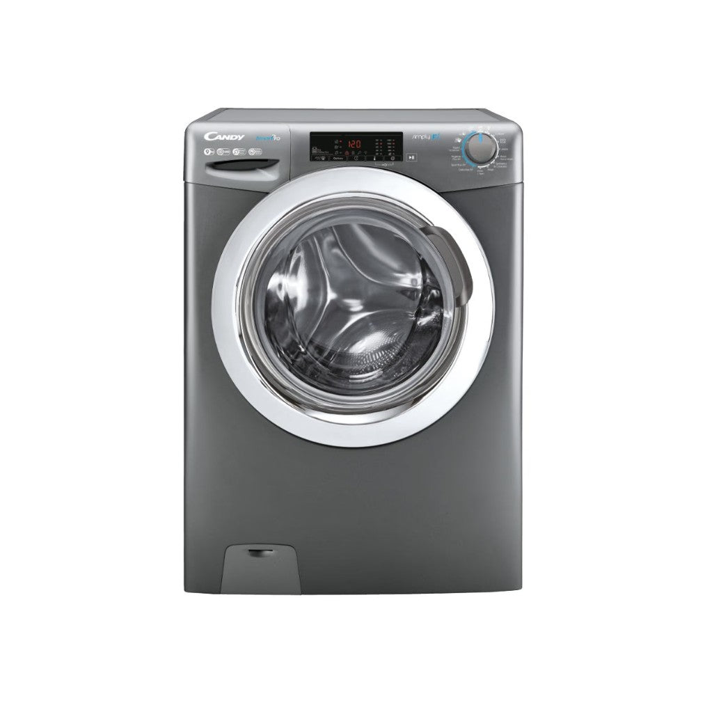 Machine à Laver Candy CSO1483TWCGE-80 - 8kg Hublot A+++ Silver 1400tr - ElectroBuy Agadir