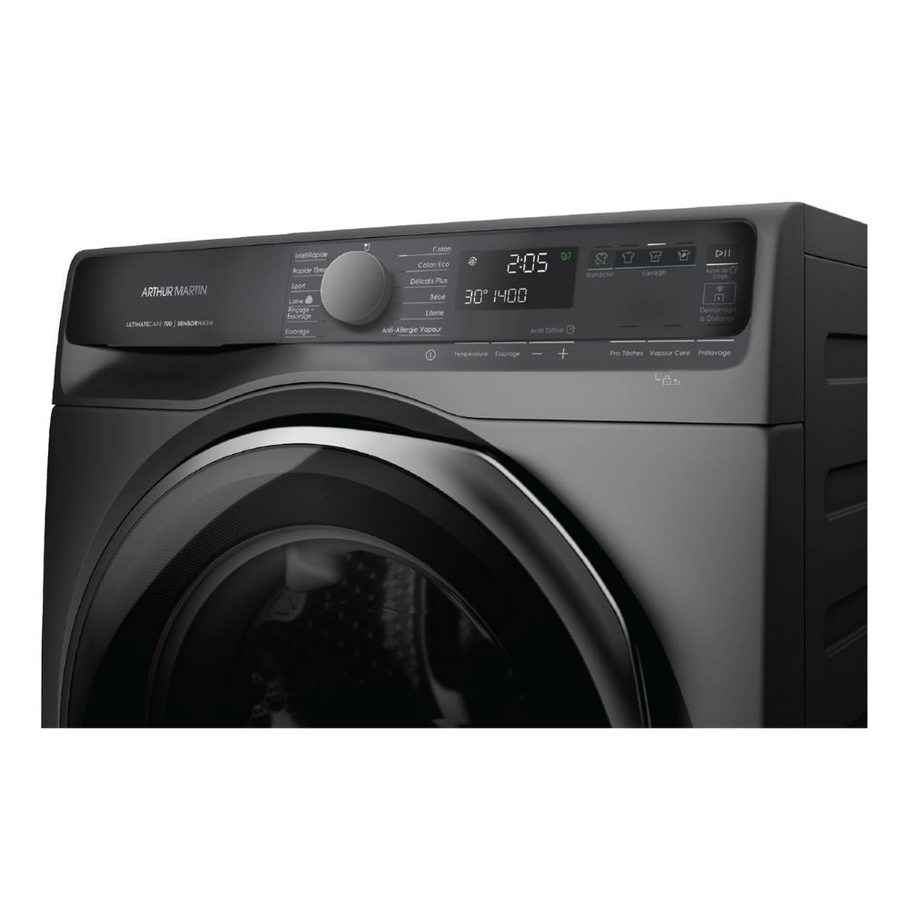 Arthur Martin AWF9043R7SC Lave-linge hublot 9kg | Electrobay Maroc