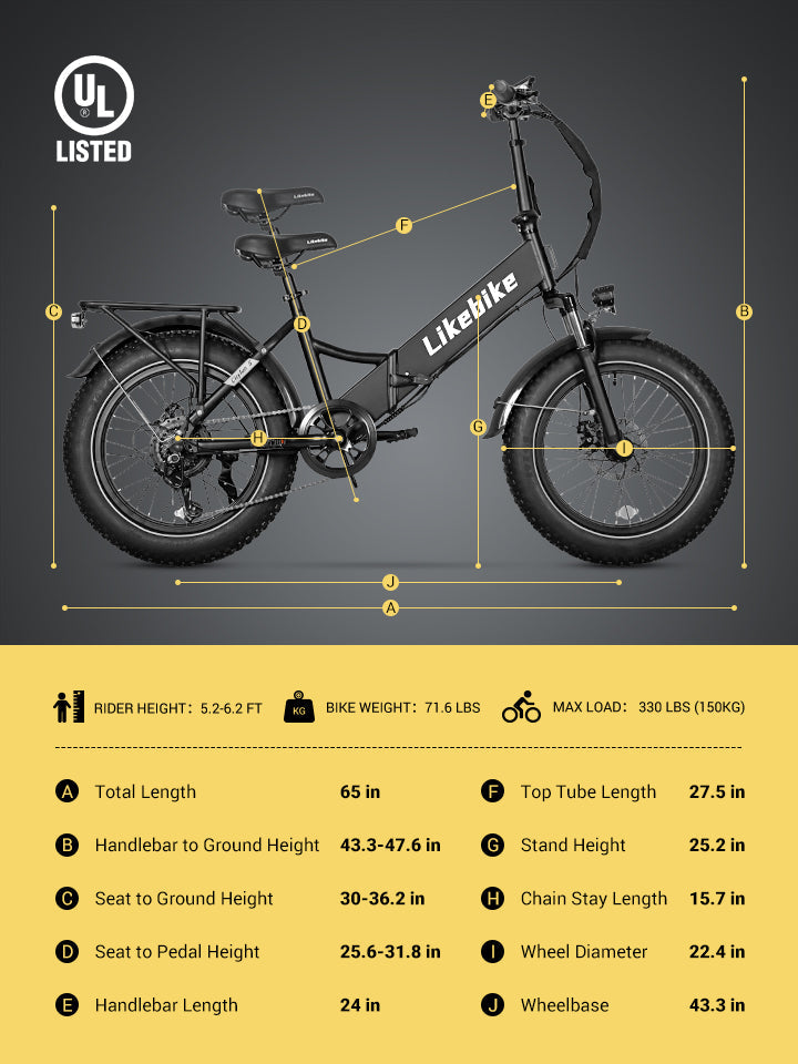 Likebike Cityfun S - Vélo électrique