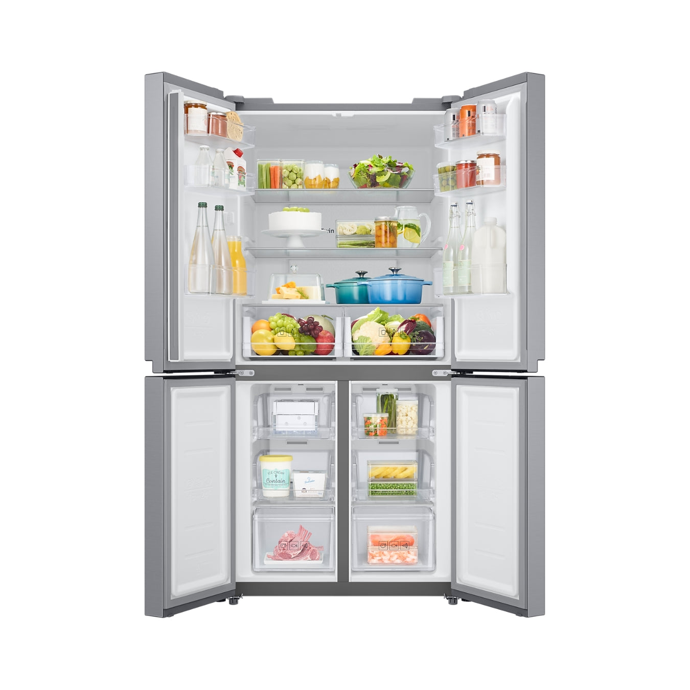 Réfrigérateur Samsung Quatre Portes RF48A4000M9 - 468L