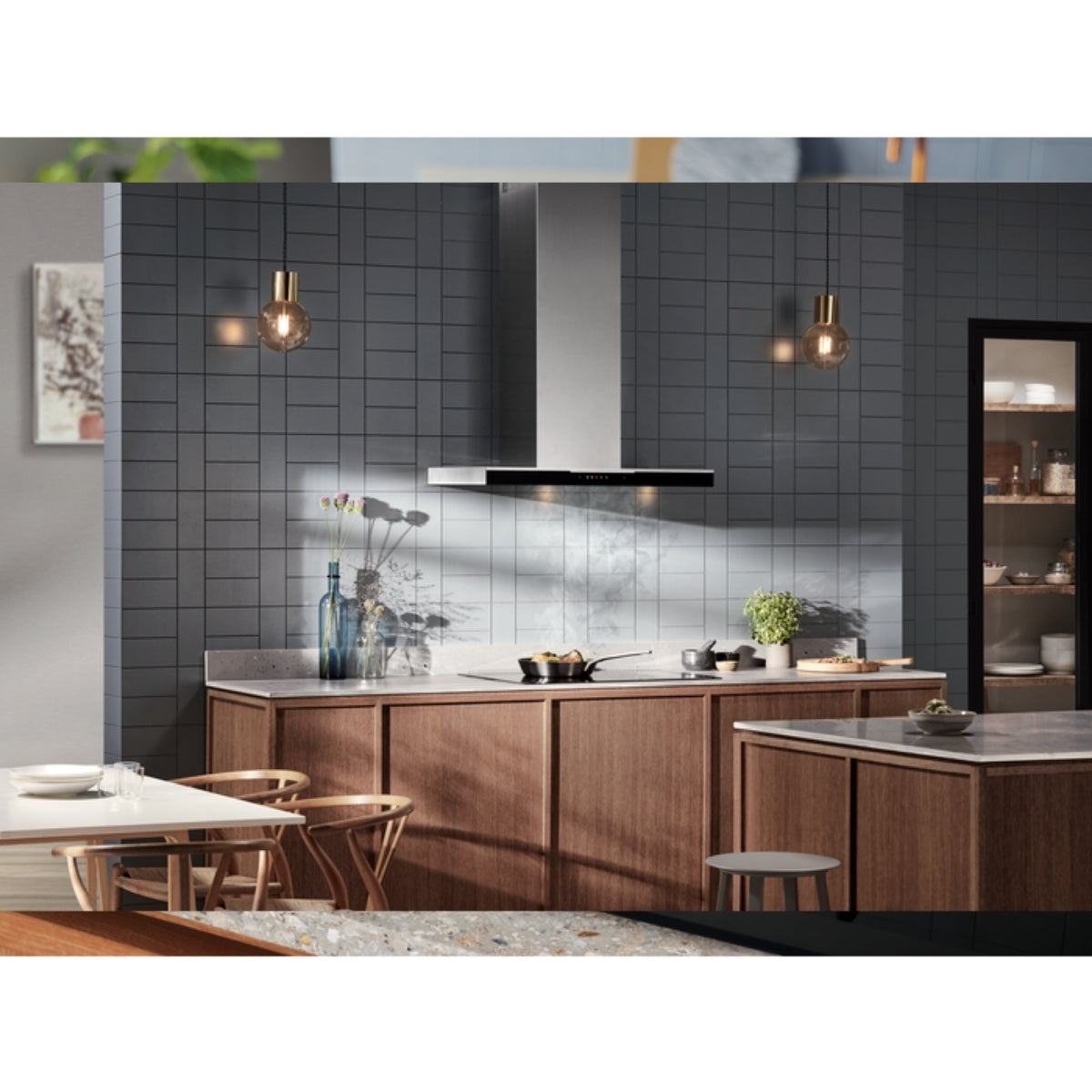 Hotte Casquette 60cm Arthur Martin AHT6125B | Noire | Electrobay Maroc