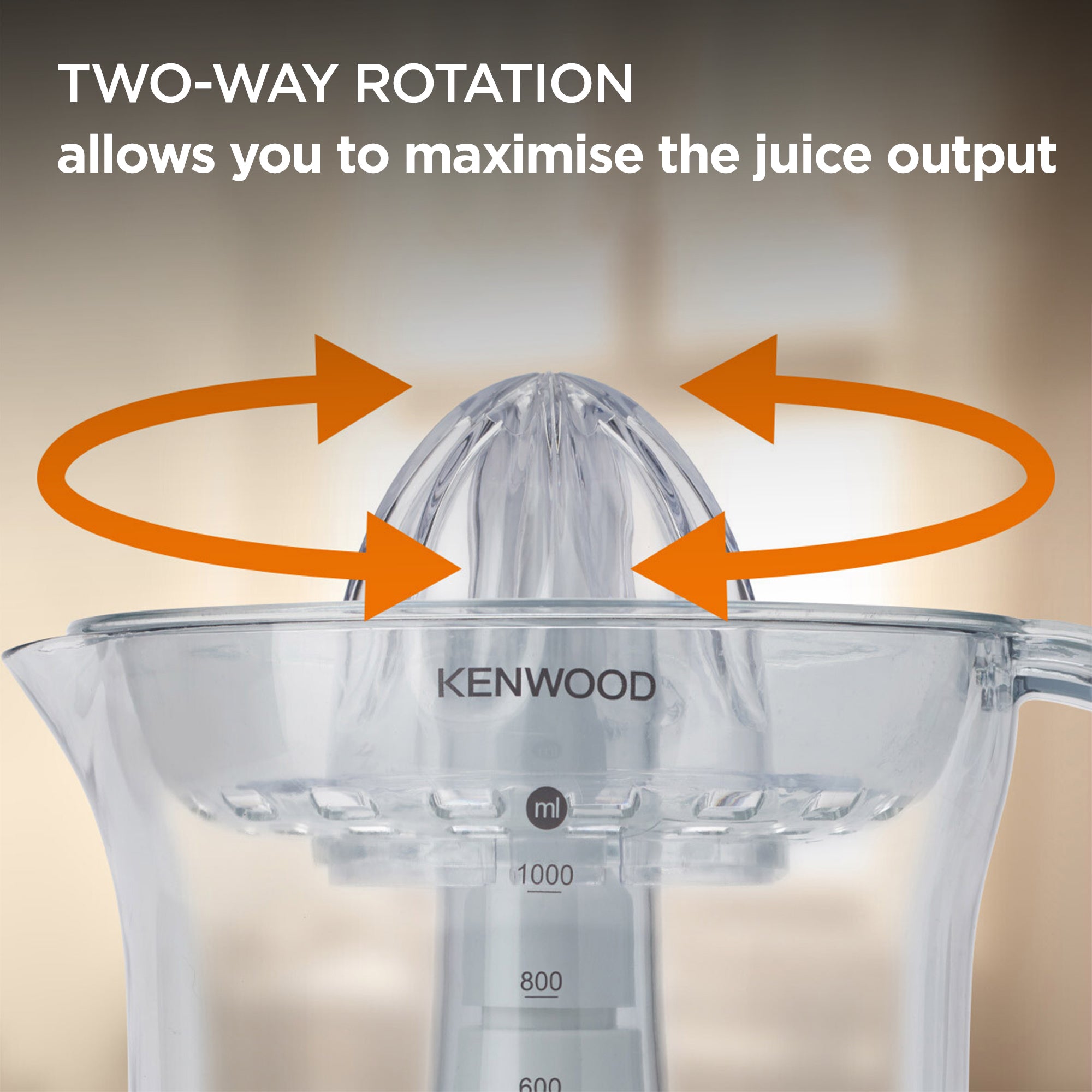 Kenwood Presse-Agrumes JE280A True Collection 1L