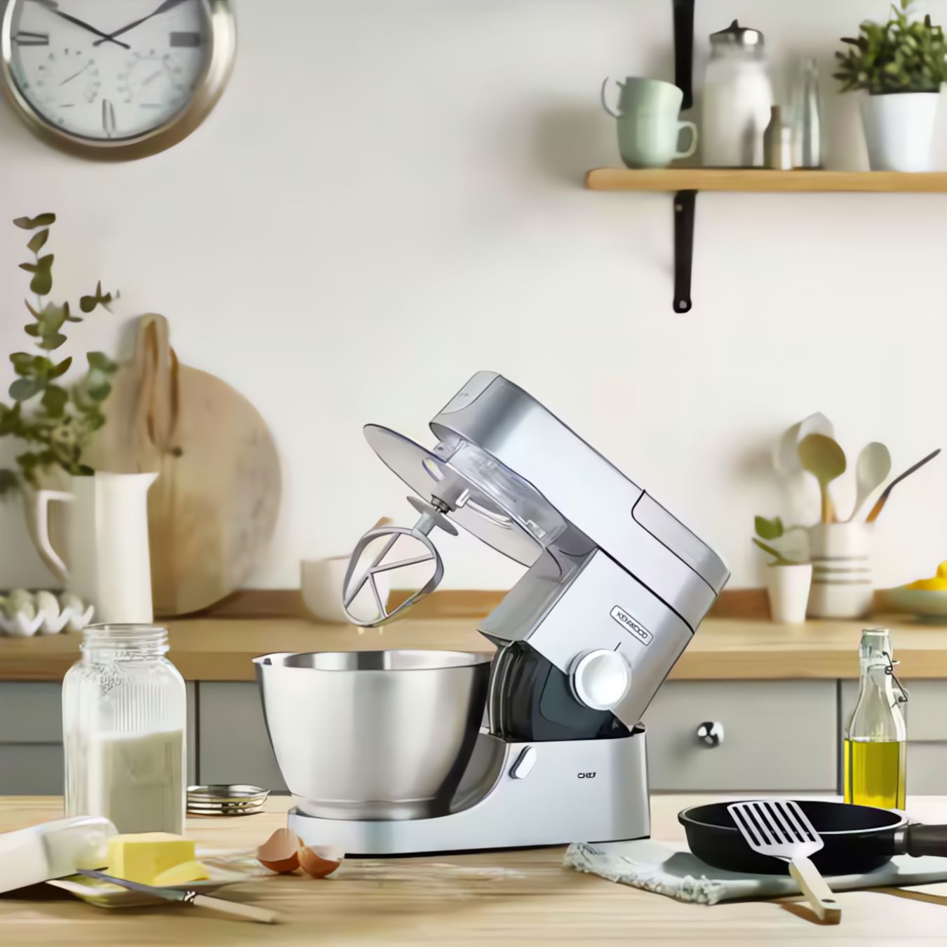 Kenwood Chef KVC3100S Robot Pâtissier 1000W Silver