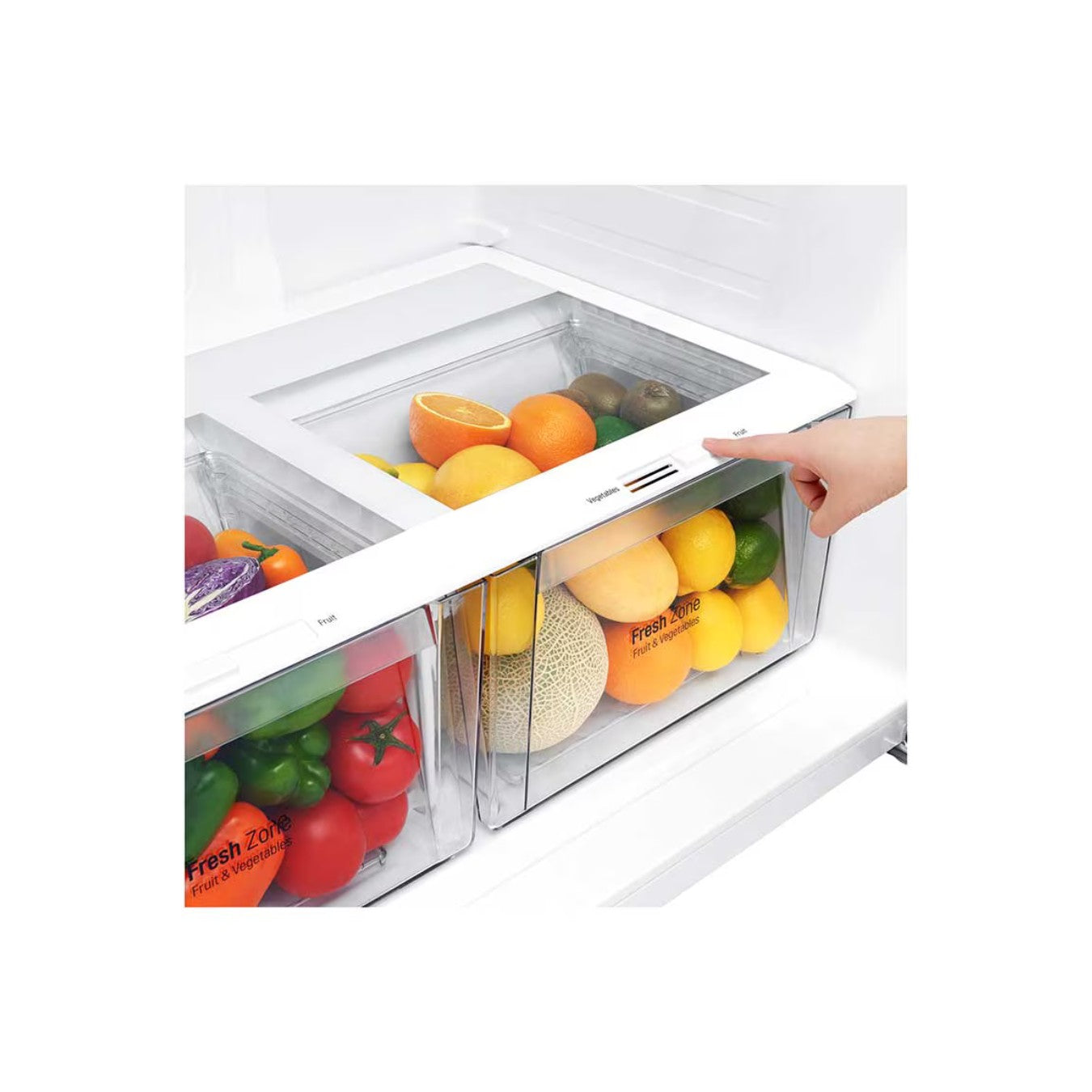 LG GR-H572HLHU - Réfrigérateur Inverter 471L Nature Fresh™