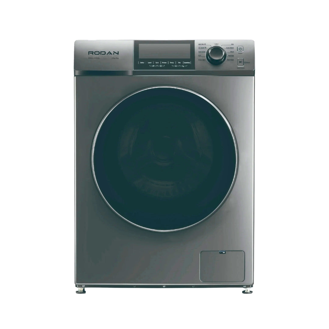 Lave-linge séchant RODAN ROD2L1006DG 10 kg (6 kg séchage), moteur Inverter, 1400 tr/min, contrôle intelligent. Livraison partout au Maroc.