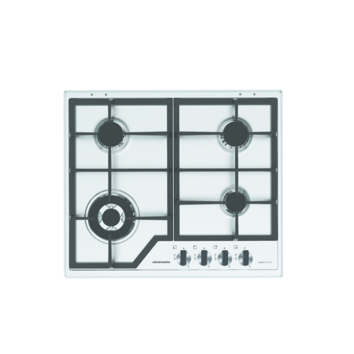 Plaque de Cuisson Gaz Arthur Martin 60cm 4 Feux Inox - AGS6436XX