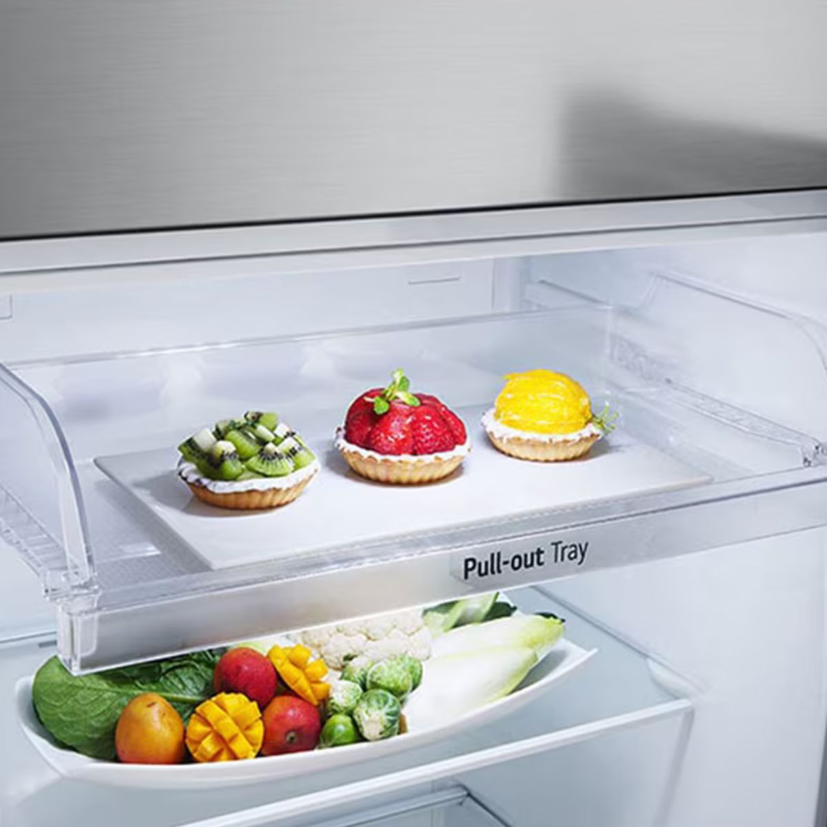 Réfrigérateur LG GR-B342PLGB  2 Portes 266L – Inverter Linear – Inox