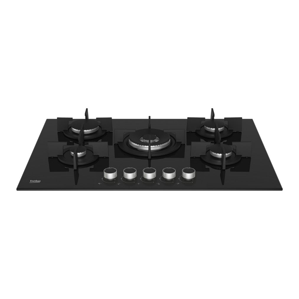 Table Cuisson Beko HILW75222S 75cm 5 Feux Wok 5000W